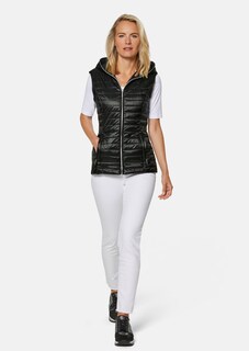 Quilted waistcoat with hood thumbnail 2