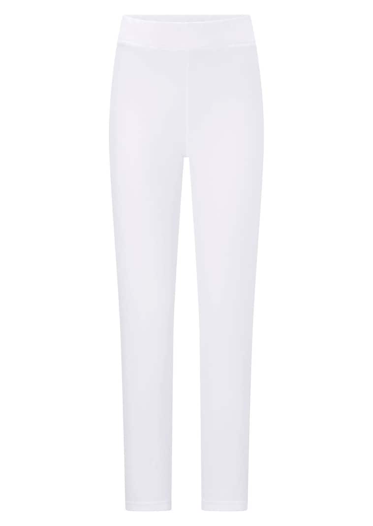 Pantalon à taille élastique en micro-polaire doux