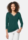 Pullover mit Glanzeffekt thumbnail 1