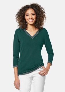 Pullover mit Glanzeffekt thumbnail 1