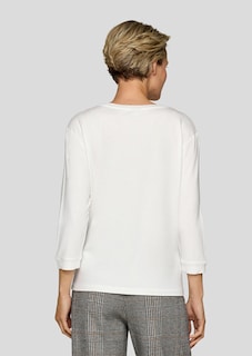 Jersey-Shirt mit Frontmotiv und Glitzerdetails thumbnail 2