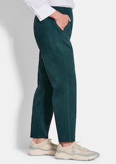 Pantalon LOUISA aspect velours de cuir thumbnail 4