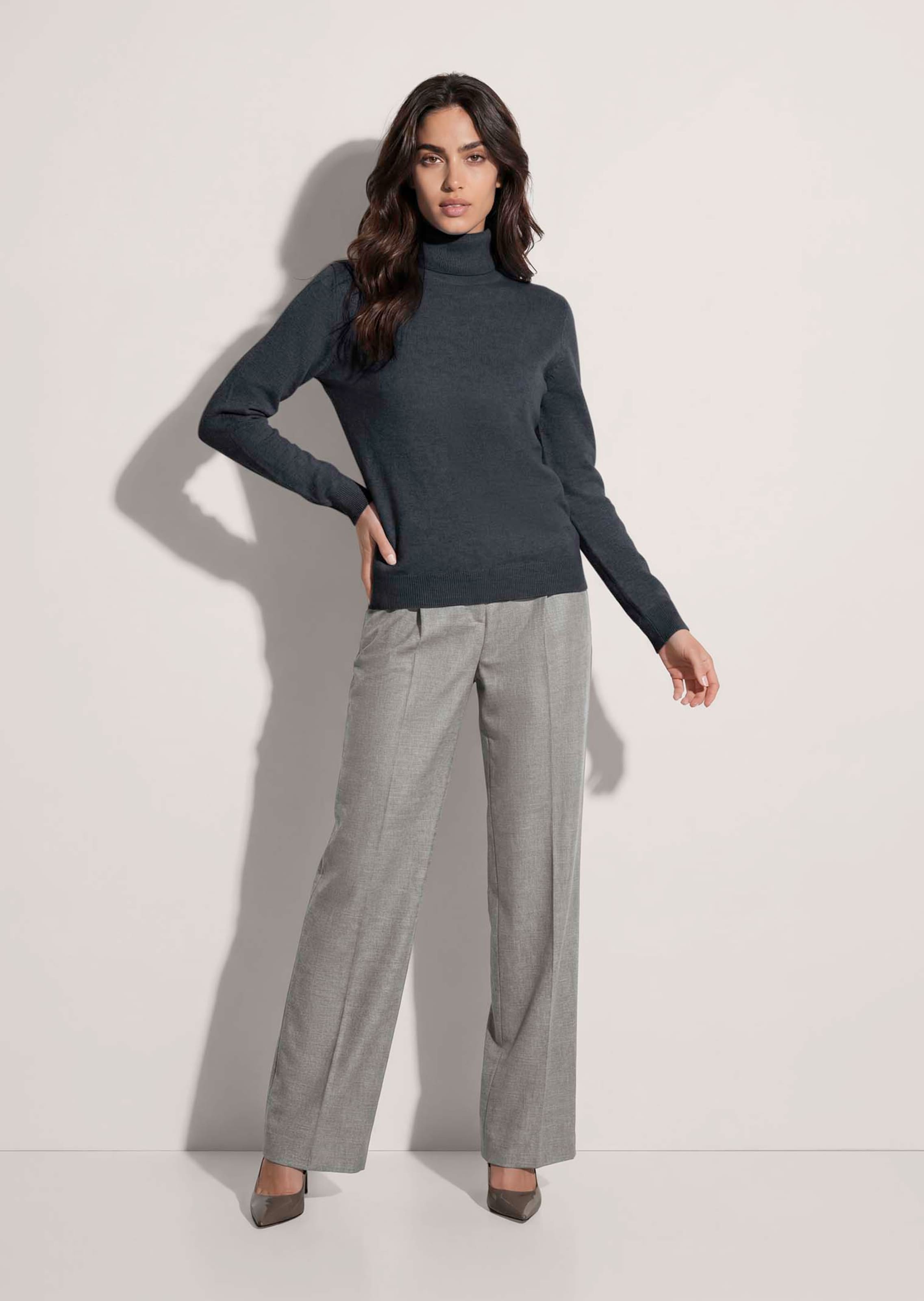 Pullover aus Kaschmir mit Rollkragen