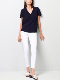 Bluse mit V-Ausschnitt thumbnail 4