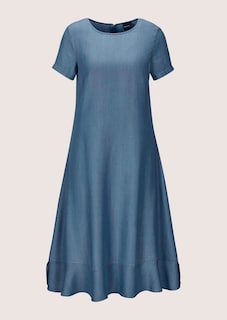 Luftiges Kleid in Jeansoptik thumbnail 6