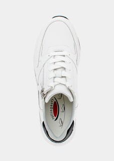 Sneakers en cuir avec zip thumbnail 2