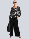 Bluse mit voluminösen Puffärmeln thumbnail 7