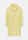 Turtleneck jumper with cable knit pattern thumbnail 1