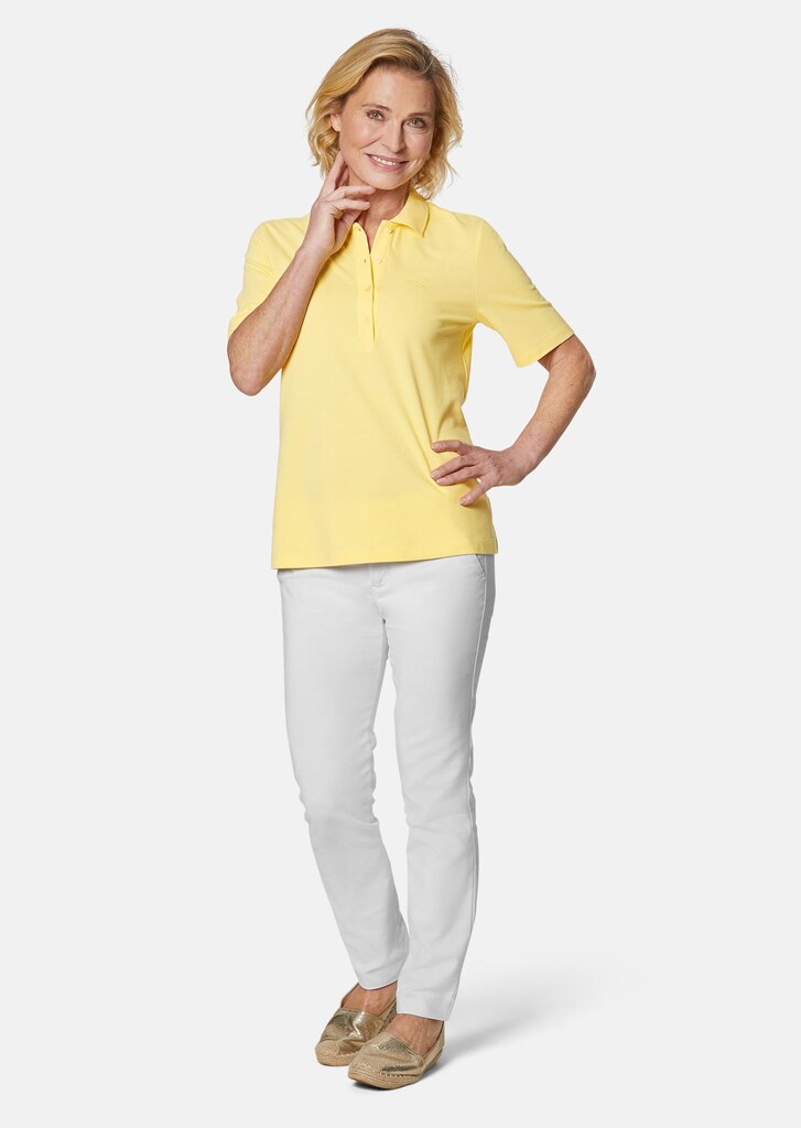 Poloshirt van eersteklas piquéstof