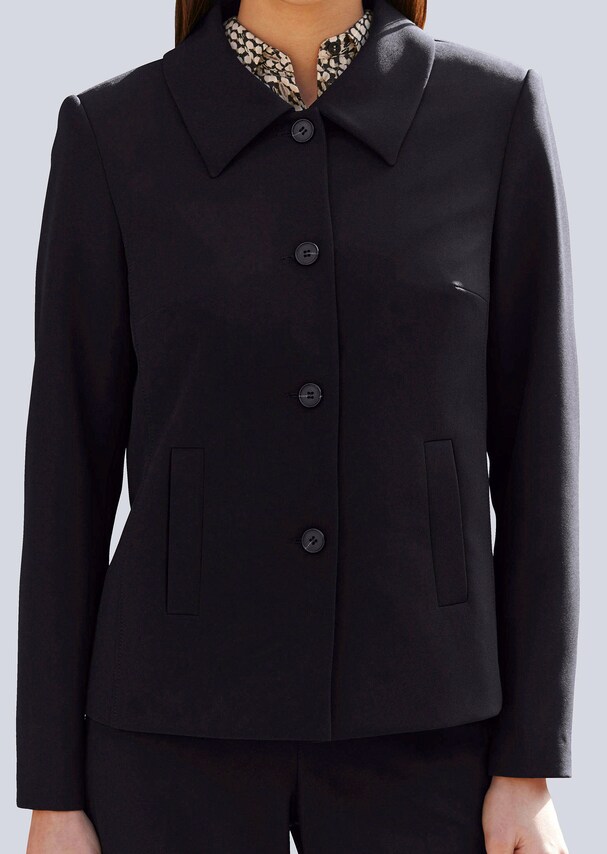 Jacke mit Hemdkragen 1