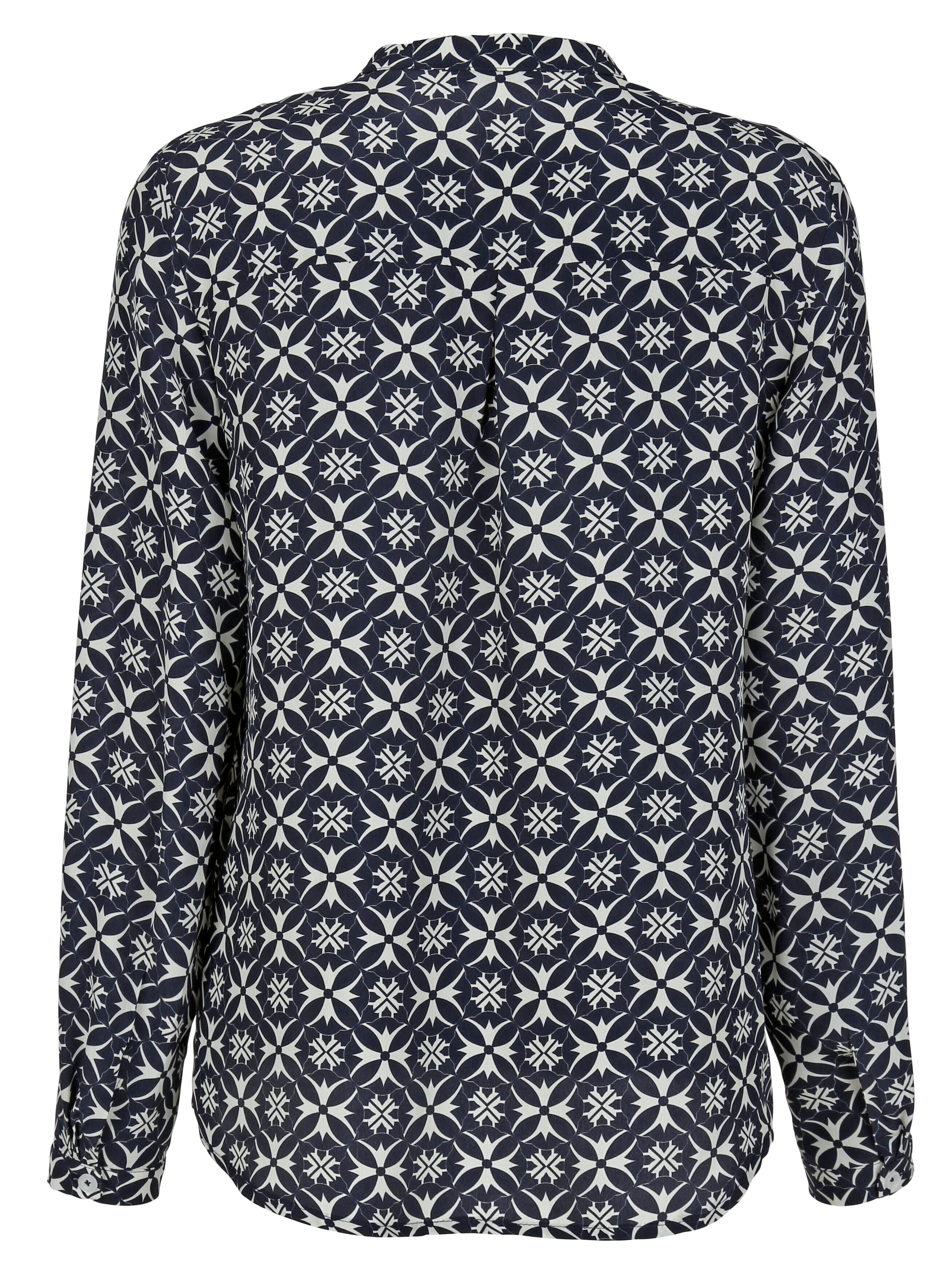Bluse mit grafischem Druck