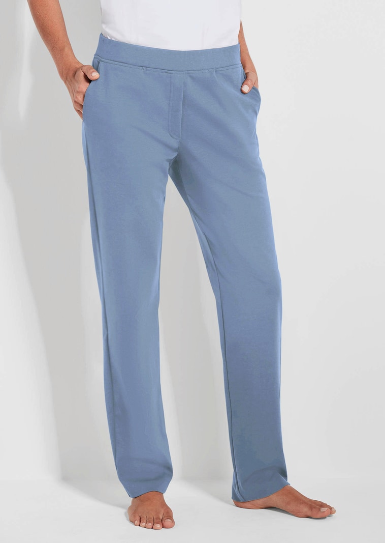 Bequeme Freizeithose mit Schlupfbund und Taschen