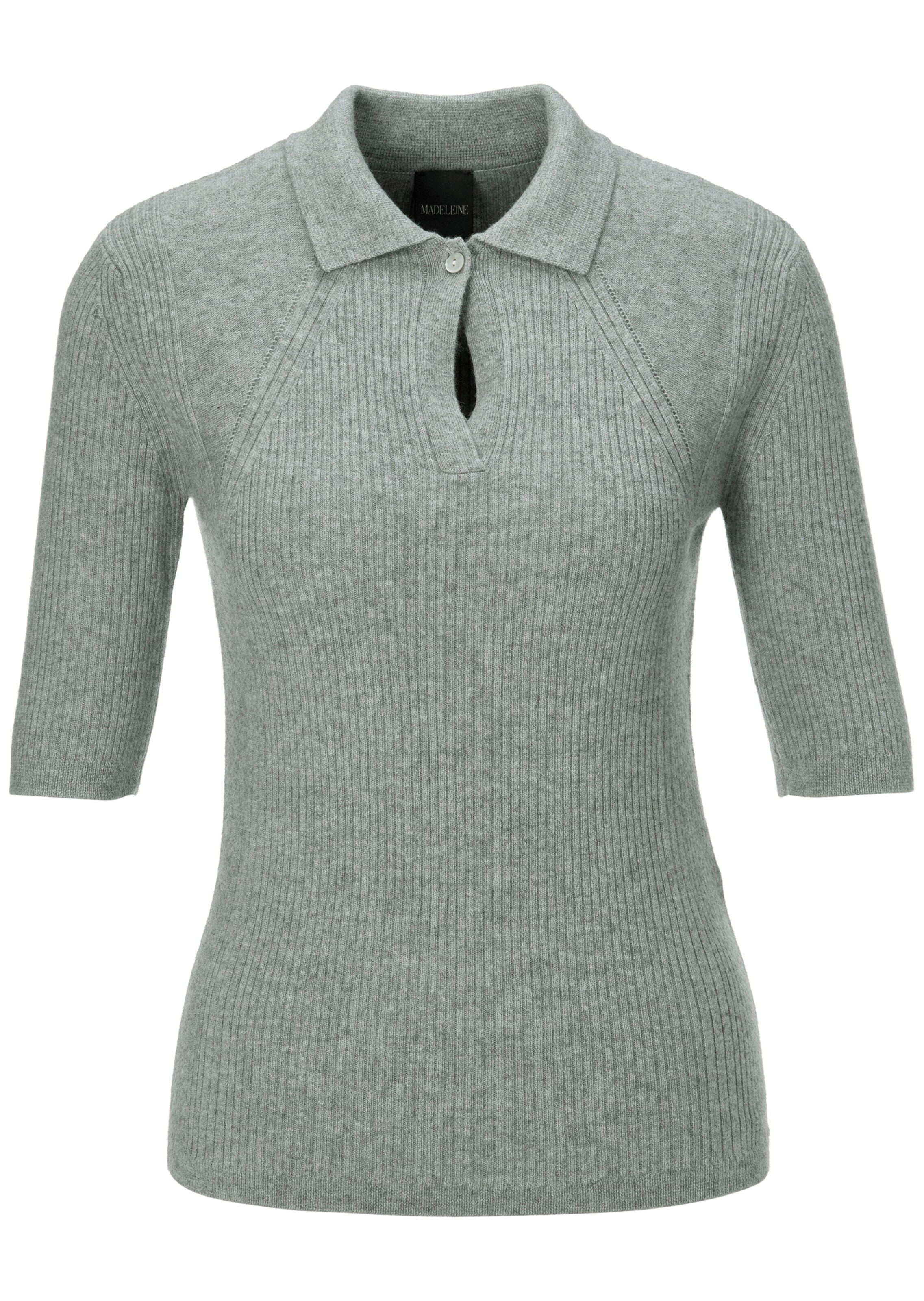 Pullover mit Polokragen