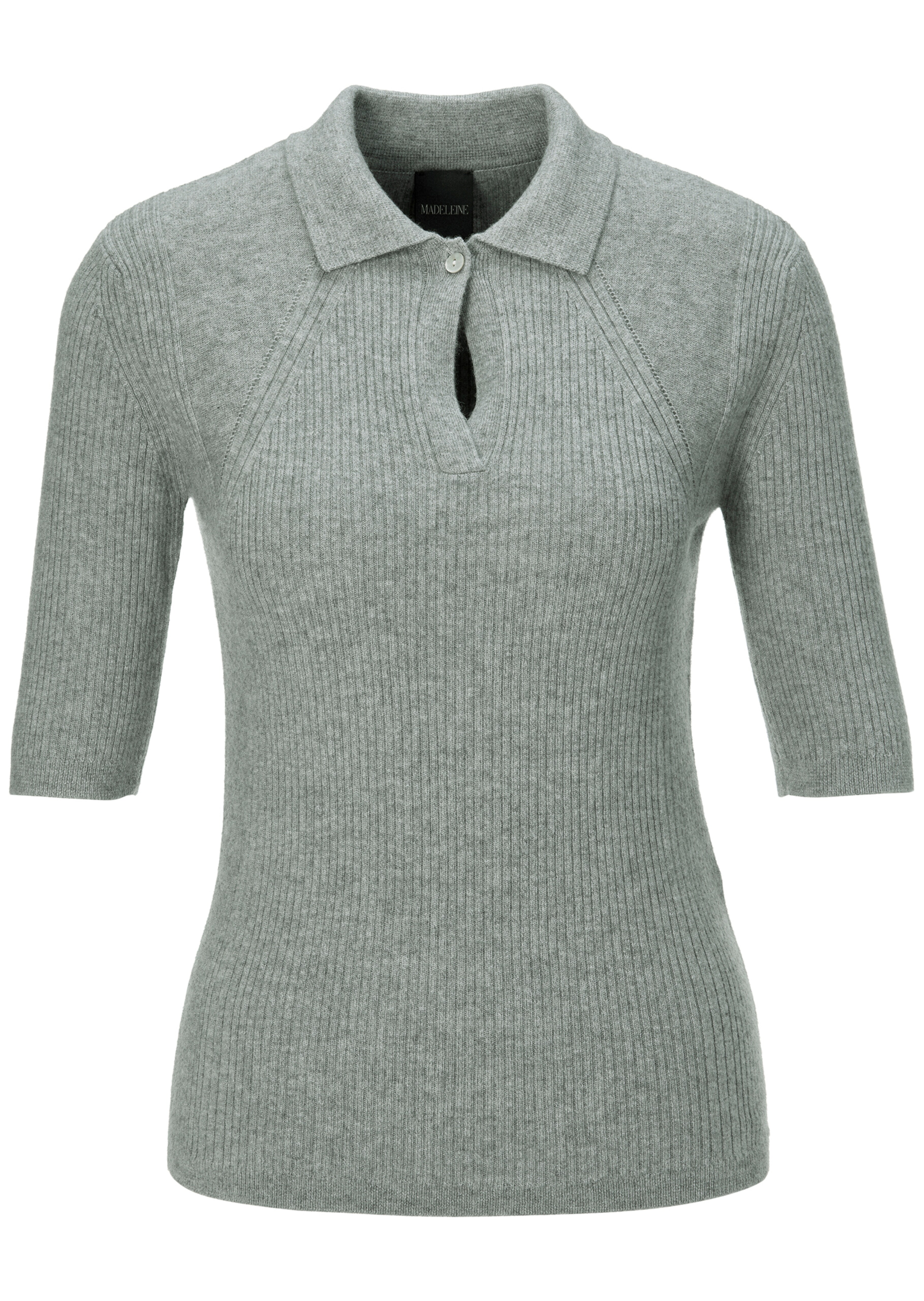 Pullover mit Polokragen