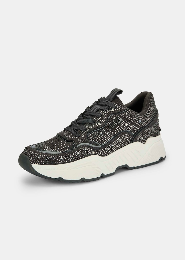 Sneakers de style « chunky » ornées de strass