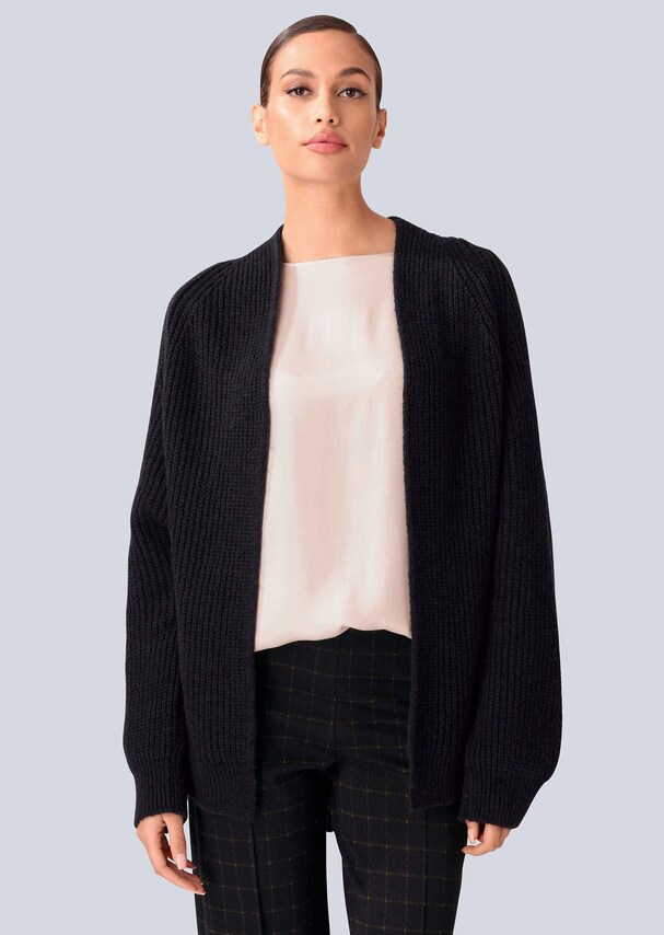 Strickjacke mit Schalkragen 4