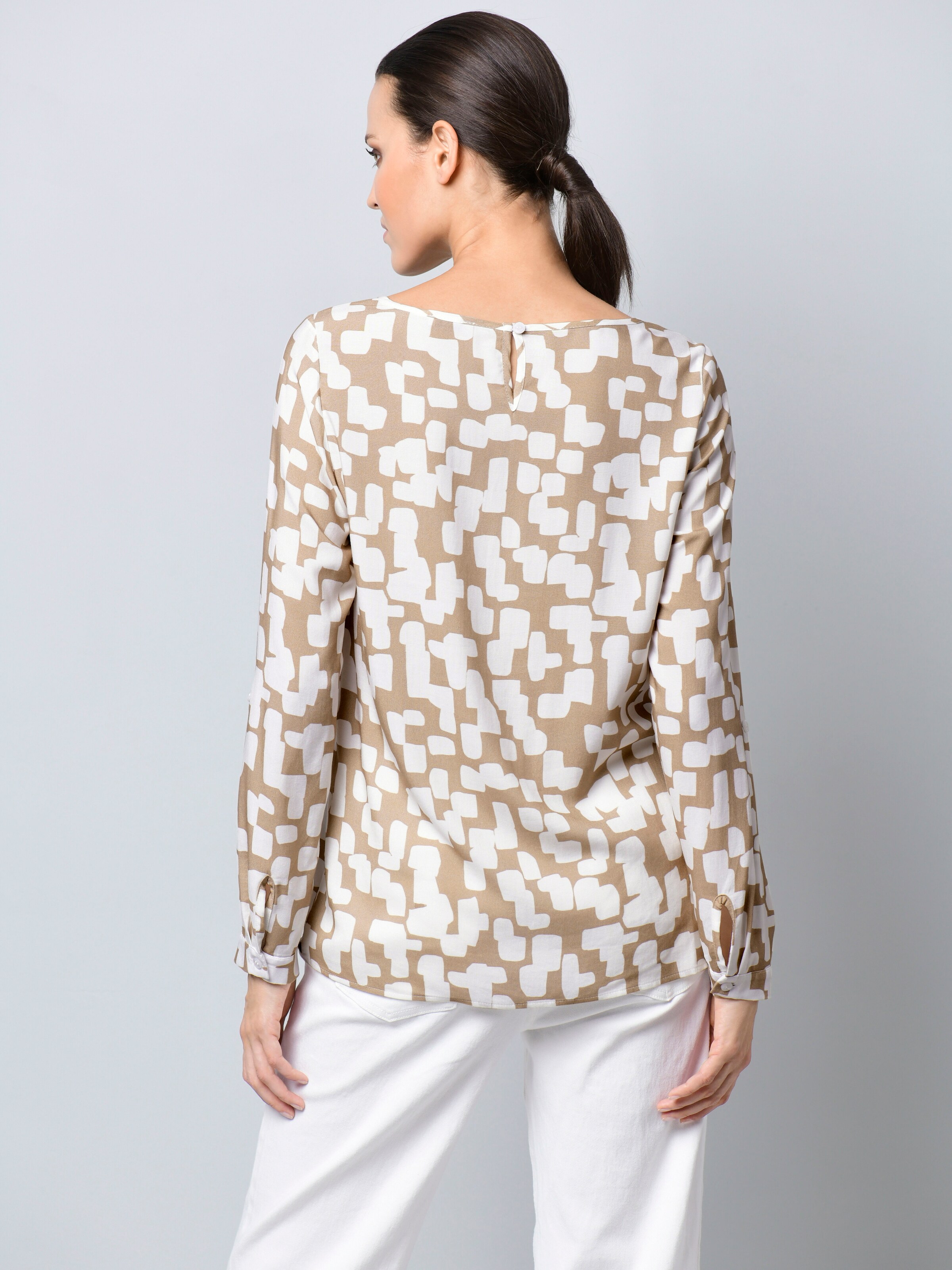 Bluse mit Rundhalsausschnitt 2