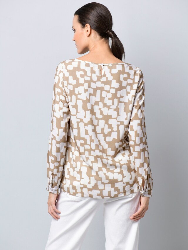 Bluse mit Rundhalsausschnitt 2