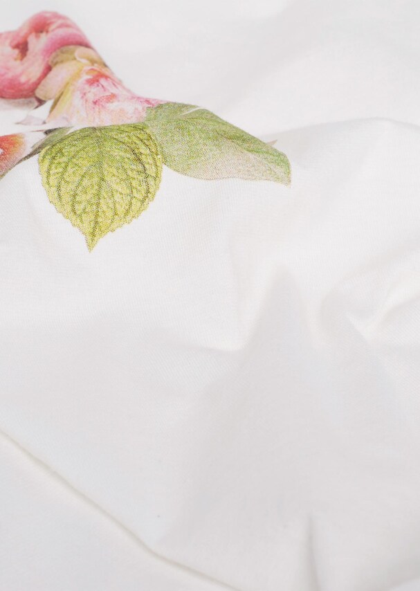 Pyjama met korte mouwen en bloemenprint 3