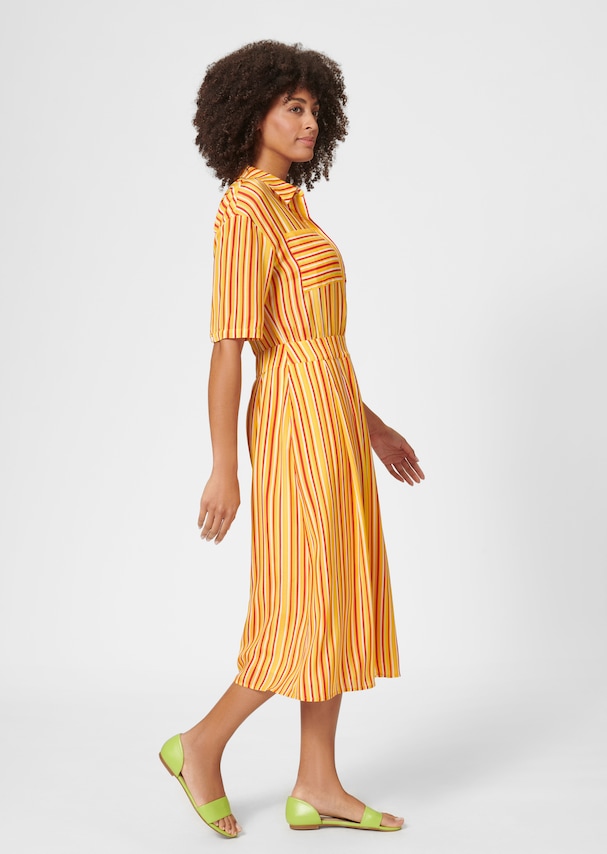 Printed summer dress in midi length 3