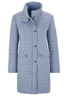 Manteau court matelassée à col droit thumbnail 2