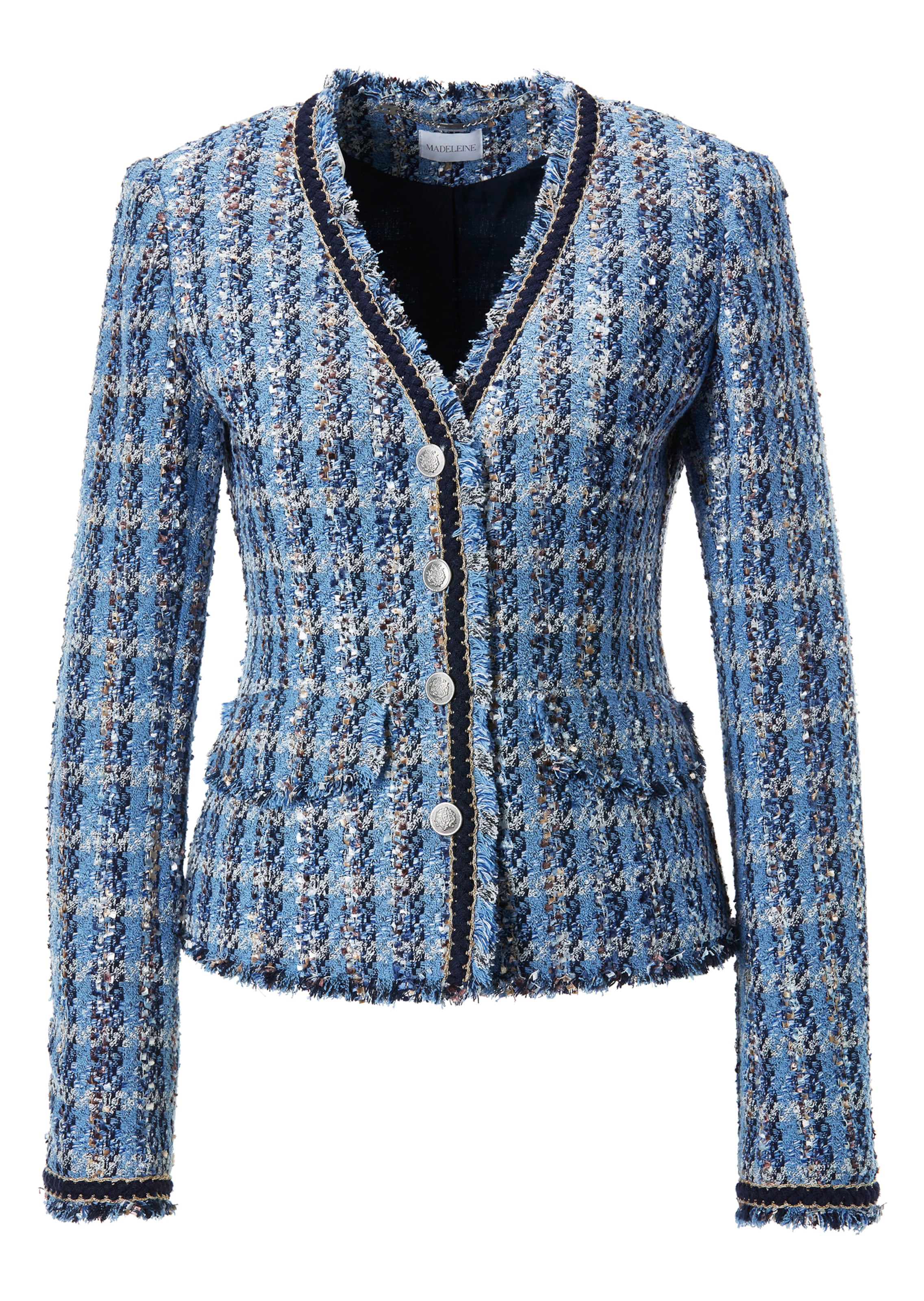Blazer en tissu bouclette