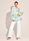 Shirt blouse with unique print thumbnail 2