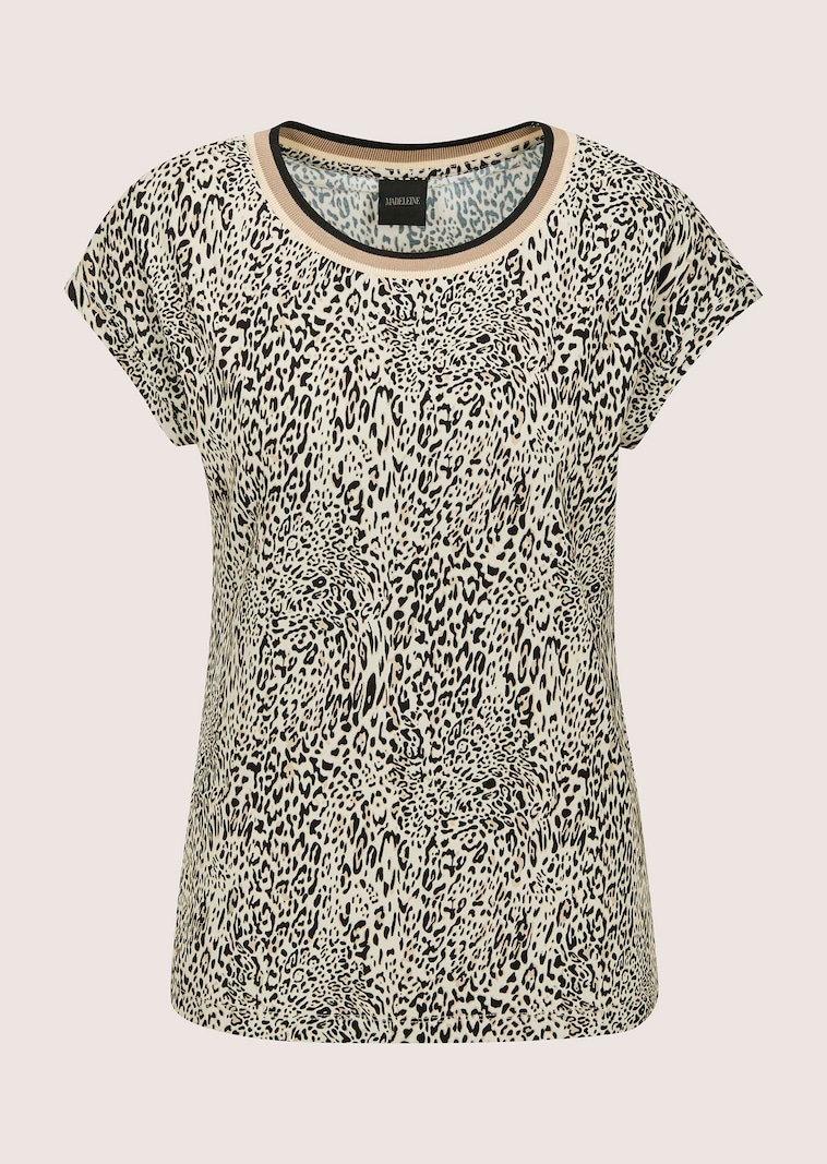 Jerseyshirt mit Animalprint