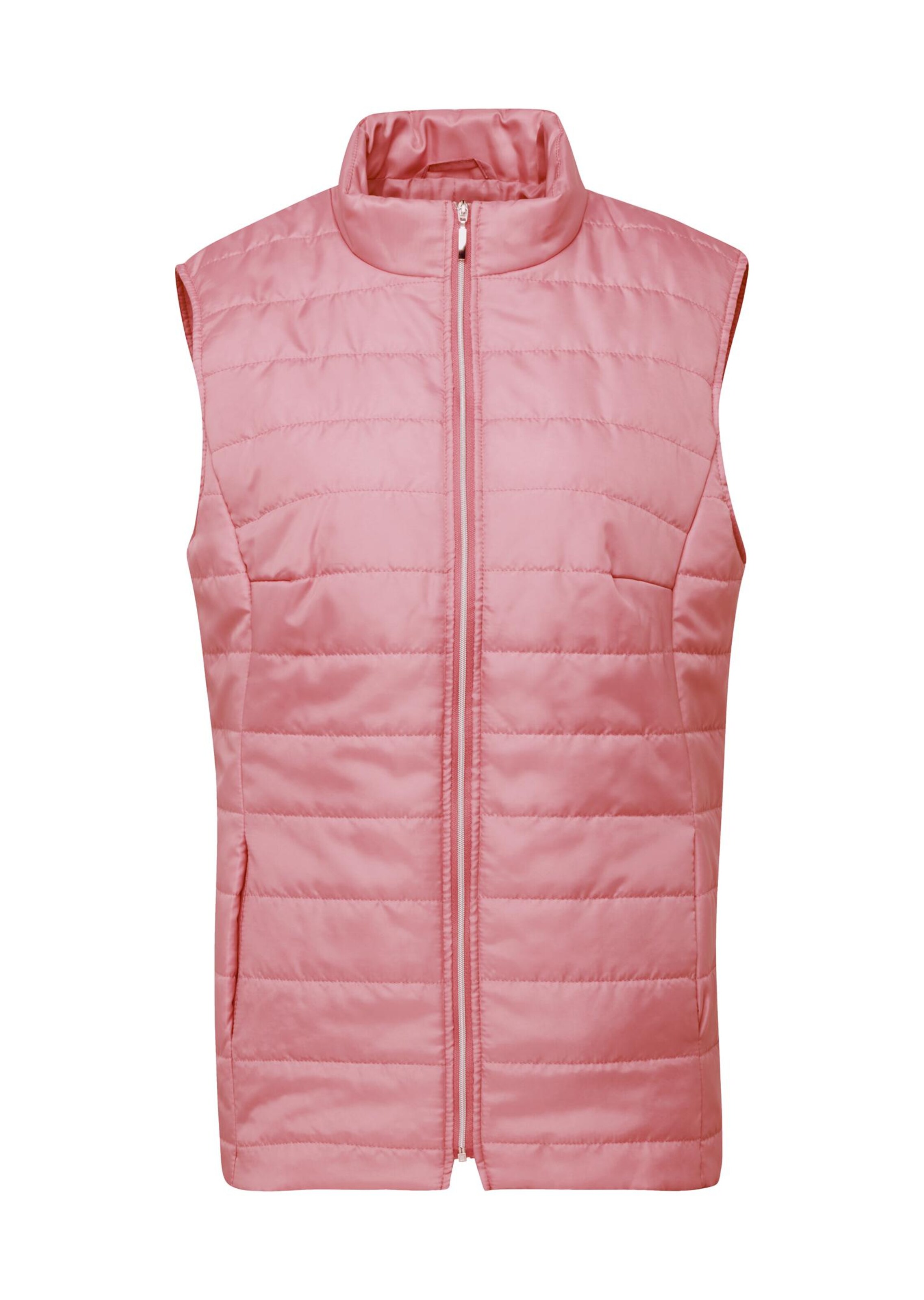 Veste matelassée légère avec col droit - vieux rosé - Gr. 42 de Goldner Fashion