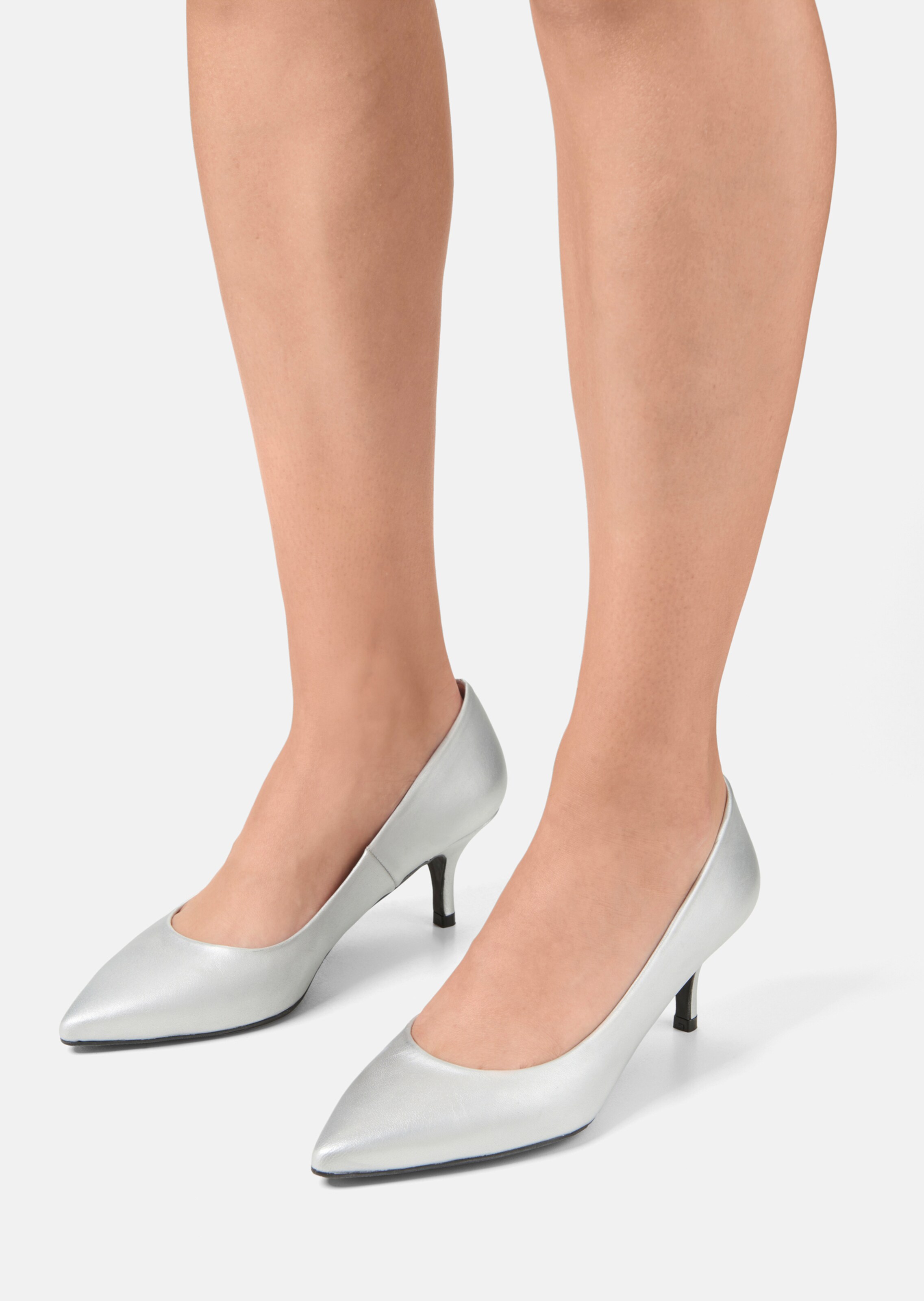 Pumps mit Pfennigabsatz