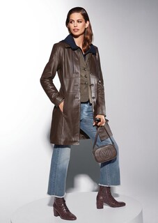 Leren mantel. Lamsnappa thumbnail 7