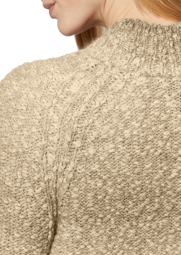 Stehkragenpullover mit raffiniertem Farbverlauf 4