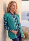 Tricot vest van merinowol met ruitpatroon thumbnail 7