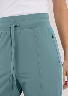 Schmale Freizeithose mit Reißverschlusstaschen thumbnail 3