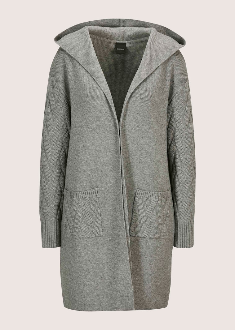 Women’s Long Hooded Cardigan – Cozy Oversized Knit Sweater Blazer For Fall & Winter