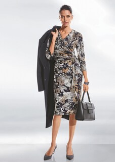 Feminines Kleid im Wickel-Look thumbnail 2