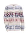 Liebenswerte Strickjacke mit Ajourmuster thumbnail 4