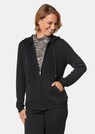 Weiche Strickjacke mit Kapuze und Reissverschluss thumbnail 1