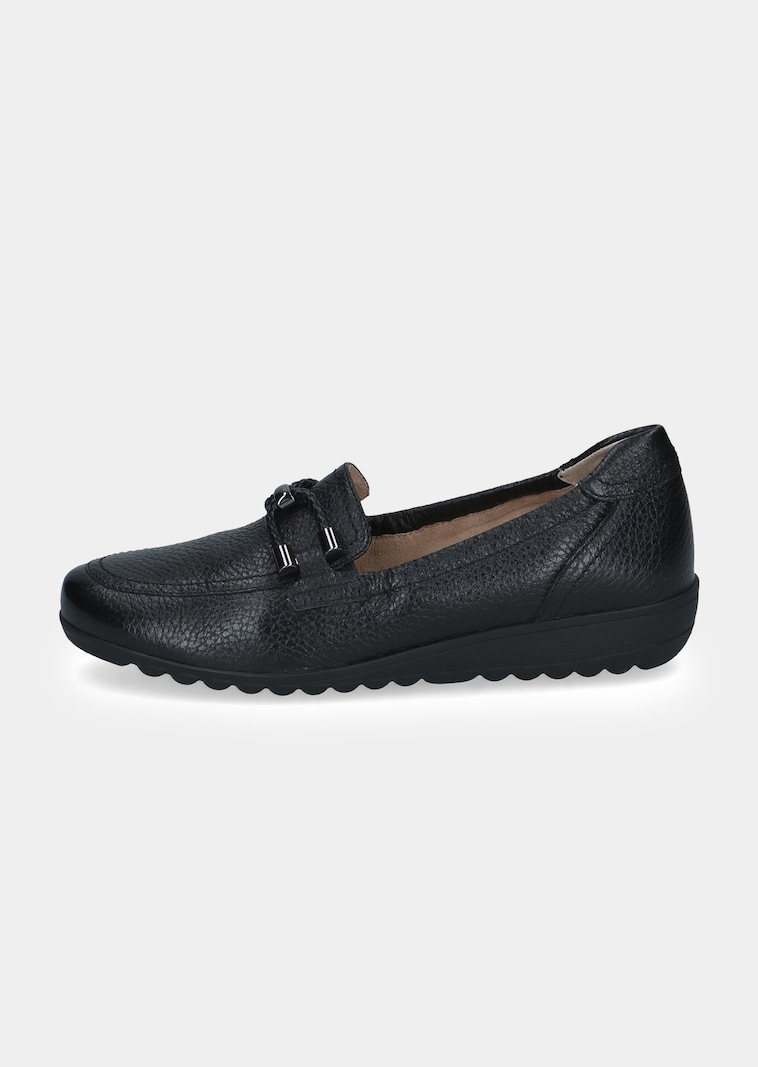 Mocassins en cuir de cerf avec éléments décoratifs