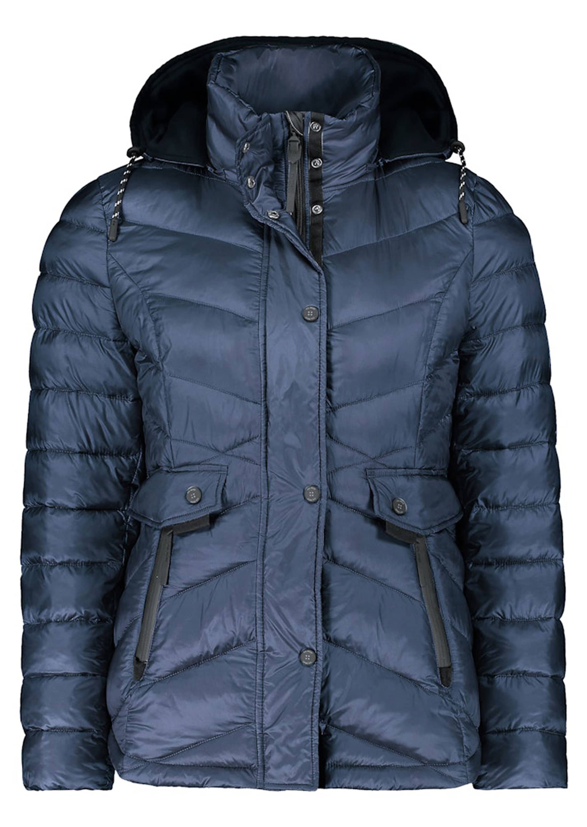 Dick wattierte Steppjacke aus Kunstdaune