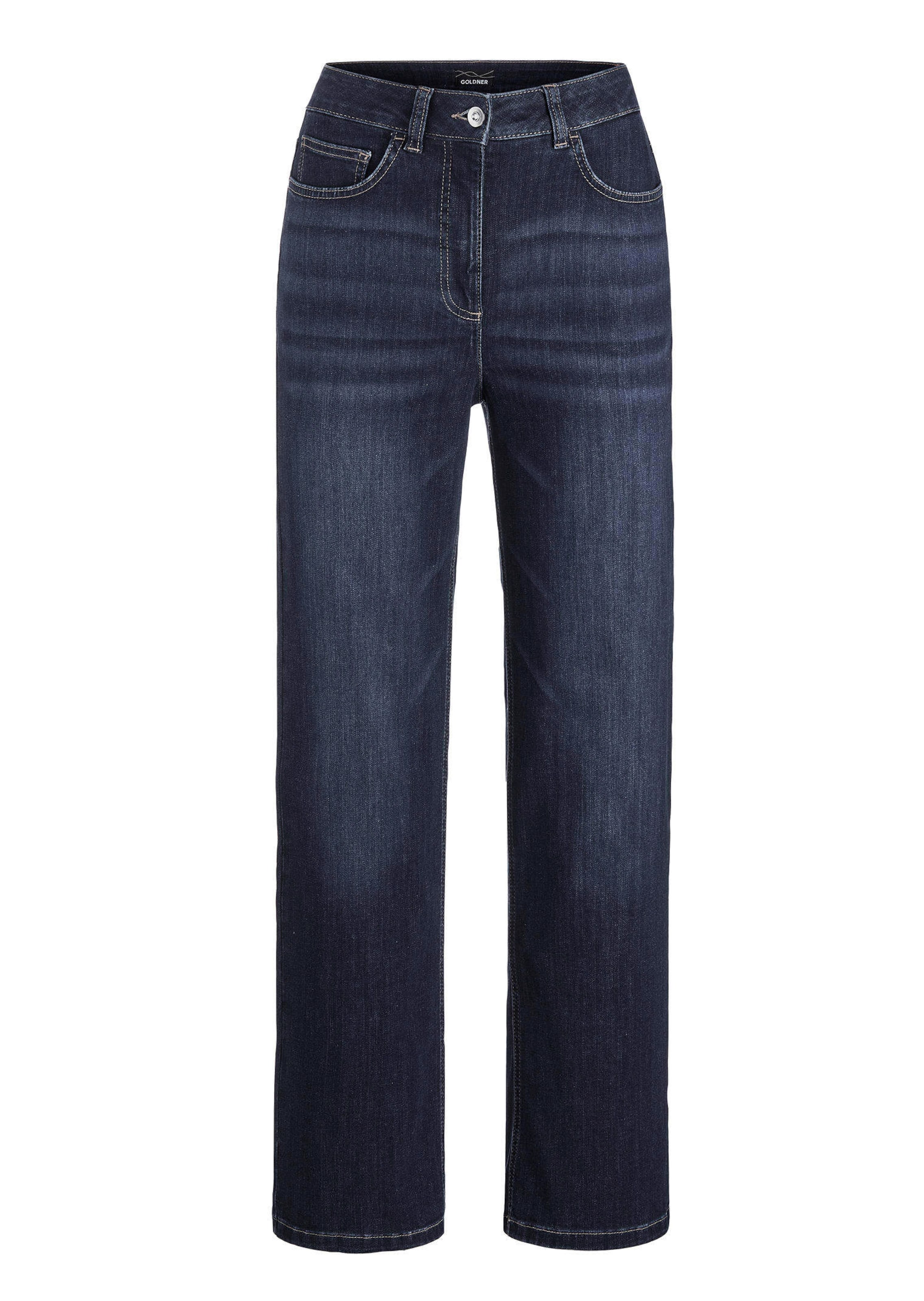 Weite Jeans VERA aus Stretch-Denim