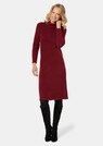 Strickkleid mit halsfernem Rollkragen thumbnail 2