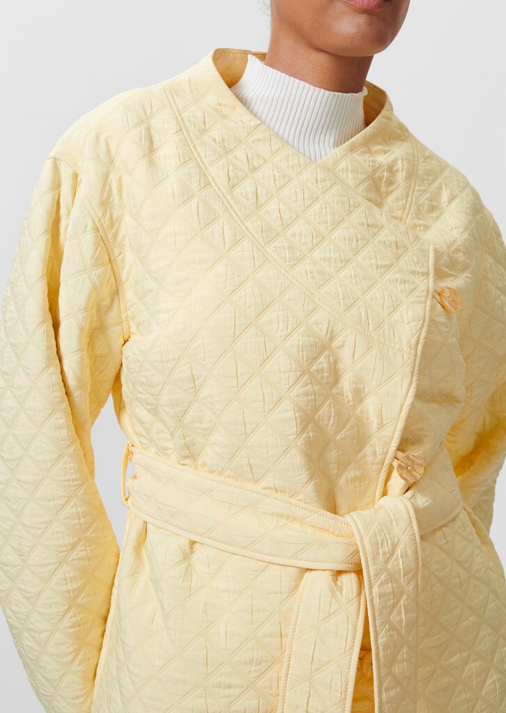 Steppjacke in moderner Kimono-Form 4