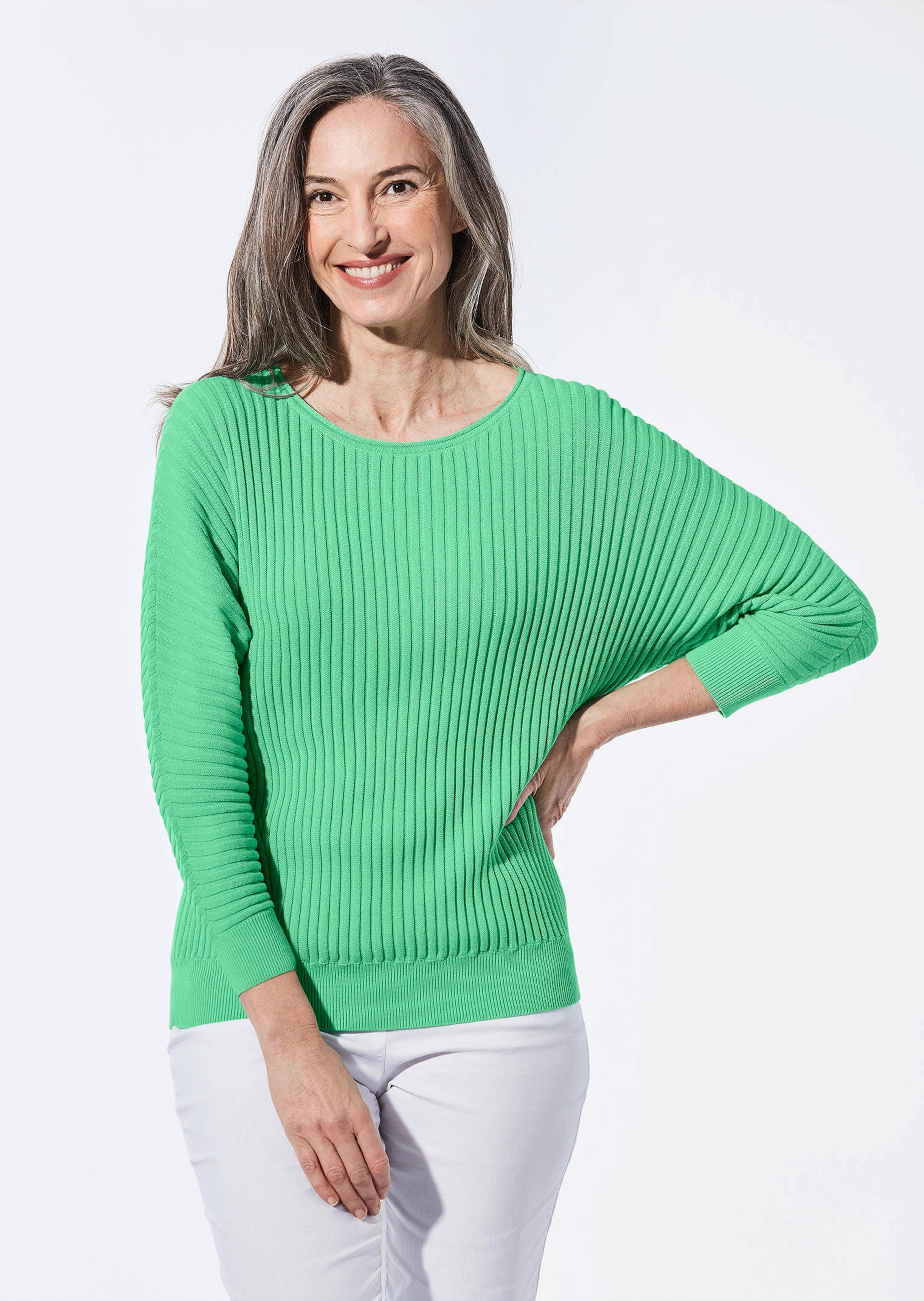 Pullover mit Fledermausärmeln