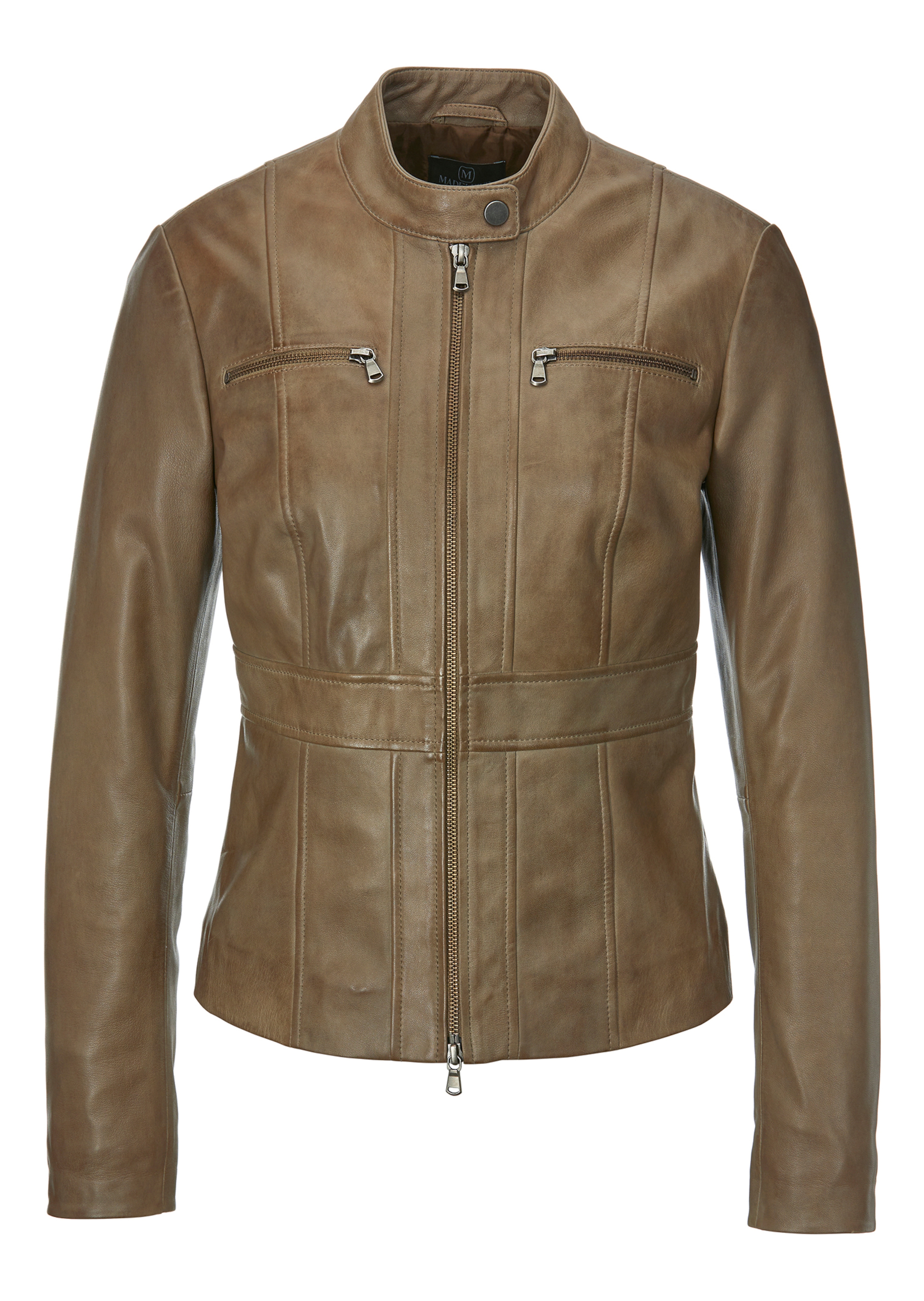 Veste. Cuir nappa d'agneau