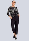 Druckpullover mit modischen Druckmuster thumbnail 2