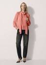Chiffon-Bluse mit Stehkragen und Schluppe thumbnail 3