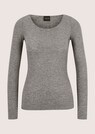 Langarm-Shirt mit Kaschmir thumbnail 6