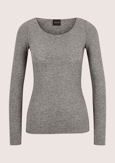 Langarm-Shirt mit Kaschmir thumbnail 6