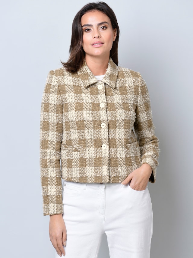 Blazer mit Karomuster
